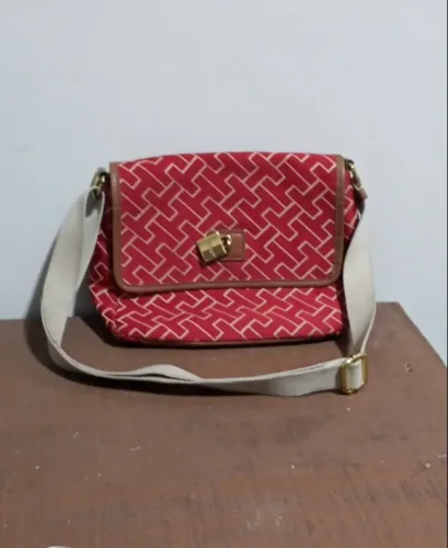 Bolsa Tommy Hilfiger Original Transversal Ombro Feminina