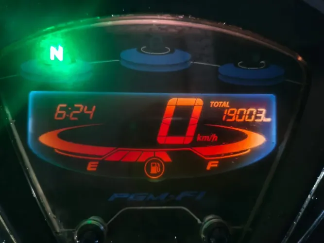 Honda Biz 2019. Partida Elétrica 