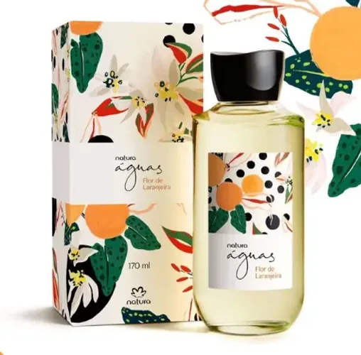 Deo Colônia Feminino Flor de Laranjeira Águas de Natura 170ml