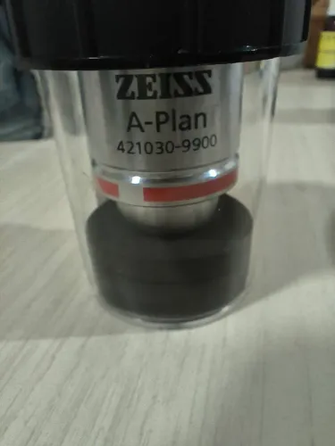 Objetiva ZEISS A Plan 5X para microscópio
