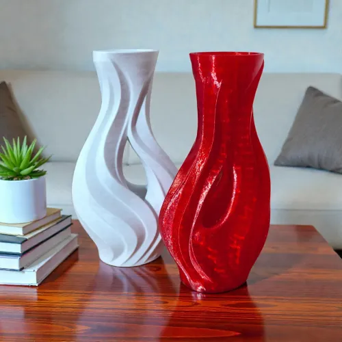 Lindos Vasos em 3D 20 Centímetros de altura !