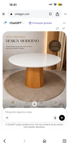 mesa de jantar nova