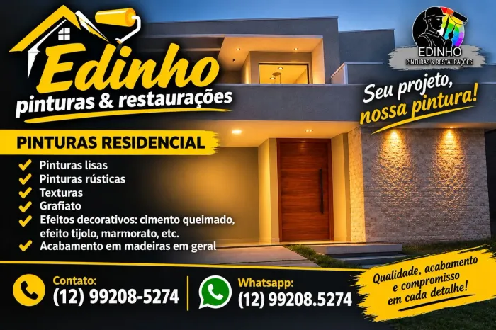 serviços de pinturas em geral
