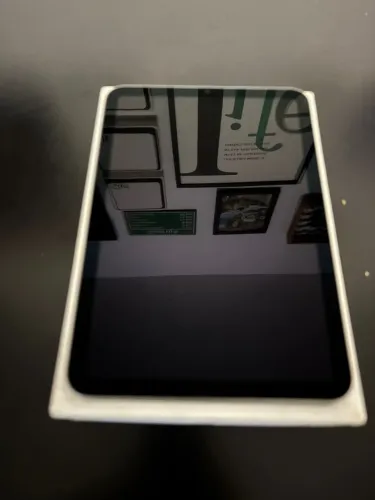 iPad mini A17 Pro 128GB Space Gray Wi-Fi Completo na Caixa