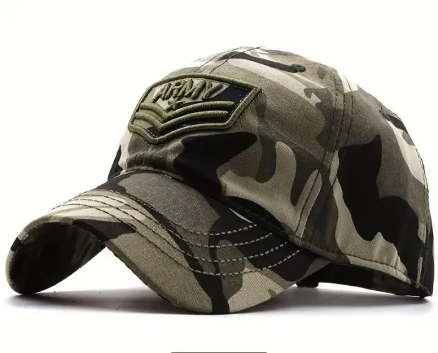 Boné Camuflado Novo