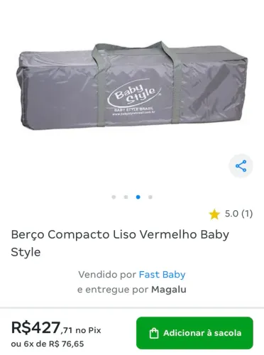 Berço portátil