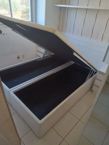 Cama box Queem - Frete Grátis pra Uberlândia