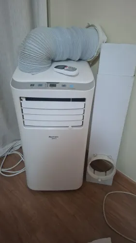 Ar condicionado portátil Springer 12.000btus - voltagem 100V