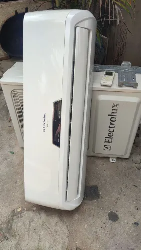 Ar-condicionado de 12 mil BTUs completa de cobre