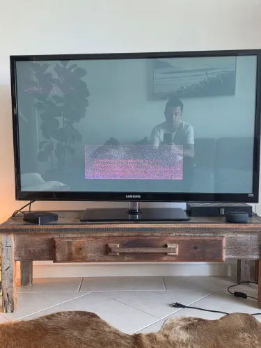 Tv 51 plasma  com defeito