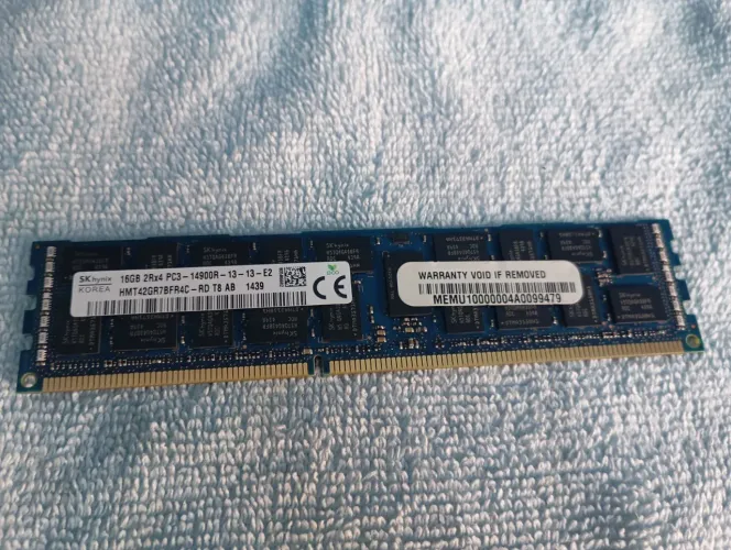 Memória ECC 16 gigas ddr3