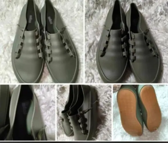 Tênis melissa original verde militar tm 36
