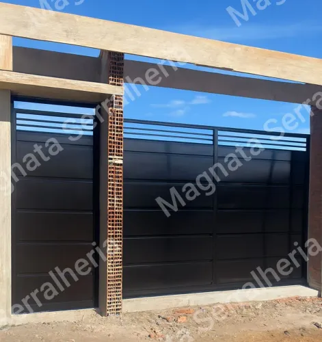 Portões em aço galvanizado a partir 1500,00 