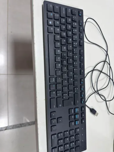 Teclado Dell original com fio