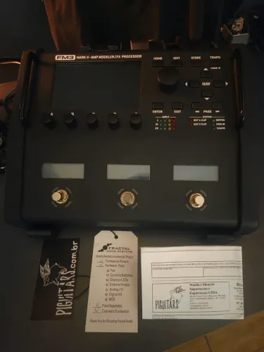 Fractal FM3 MK2 TURBO (Pedaleira nova)