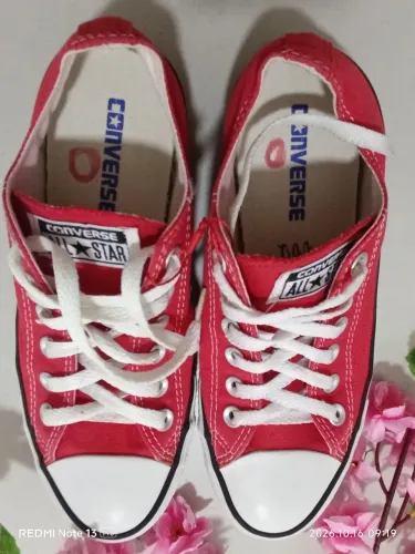 ALL STAR CONVERSE VERMELHO - ORIGINAL Tamanho 36 com 25cm de palmilha.36