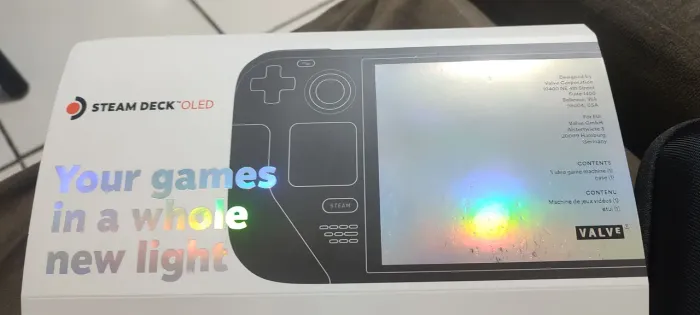 STEAM DECK OLED 512gb só hoje