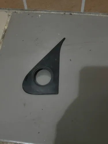 Moldura Interior Retrovisor Direito Original Fiat Uno 1986 A 1999