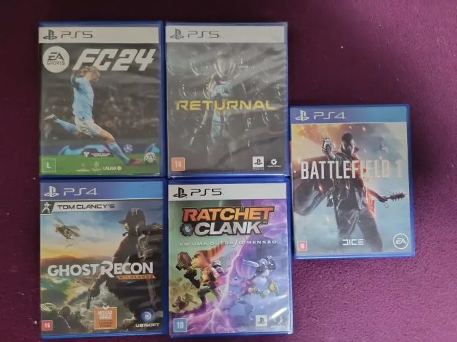 Jogos ps5/ps4
