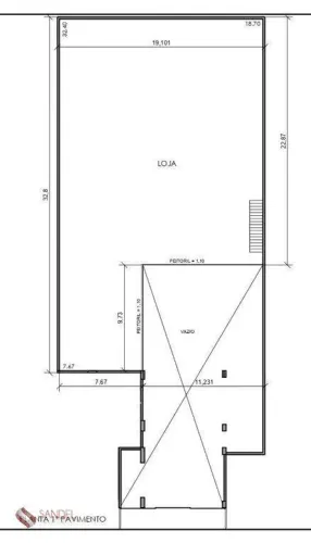 Loja à Venda e Locação nos Jardins, SP | 1.329m² na Rua Augusta
