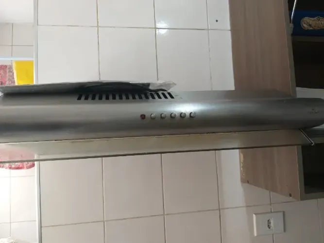 Exaustor Depurador de ar Aço Inox 