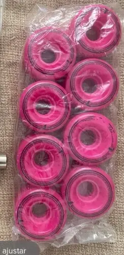 Rodas originais patins quad traxart bellaz mais rolamentos abec 5
