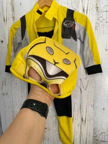 Fantasia infantil Power Rangers, tamanho 5/6