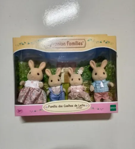 Sylvaniam families Família dos coelhos de leite lacrado