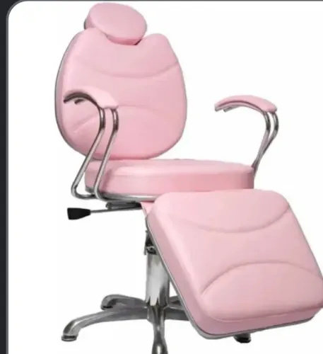 Cadeira Reclinável Rosa para Estética, Lash e Beleza