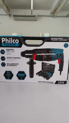? Ferramenta Pesada! Martelete Philco Force 3 Funções - Alta Performance