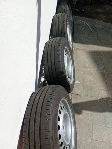 Rodas aro 14 4x100 pneu 175/65 R14