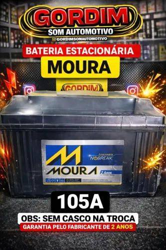 BATERIA MOURA ESTACIONARIA 105A