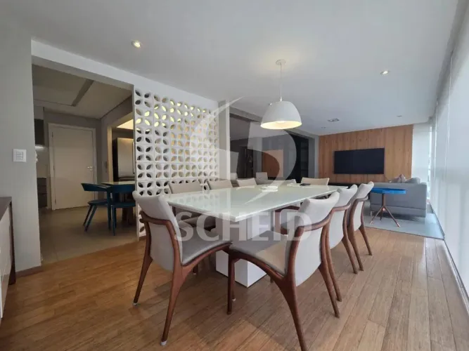 Apartamento 128m² com 2 suítes, Closet, Varanda, 3 vagas no Paraíso