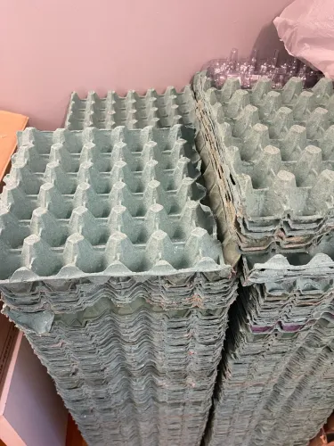 100 Pentes de papelão para 30 ovos