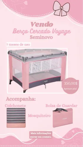 Berço Cercado Voyage