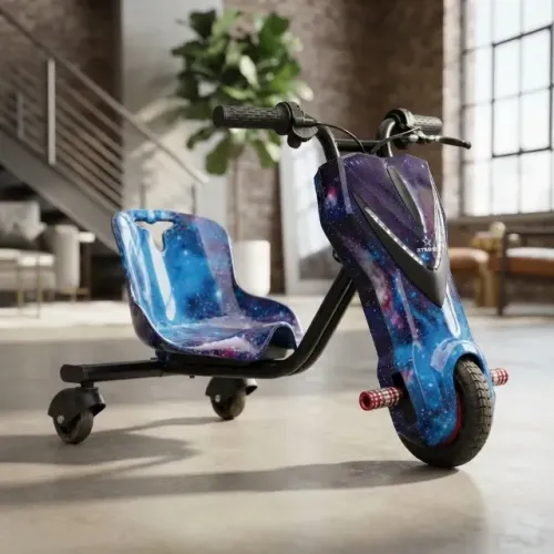 Triciclo Patinete Drift Elétrico 38v 350w Aro 8