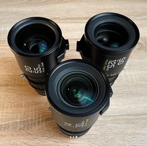 Kit DZOFILM Pictor Zoom T/2.8 (14-30mm, 20-55mm, 50-125mm)