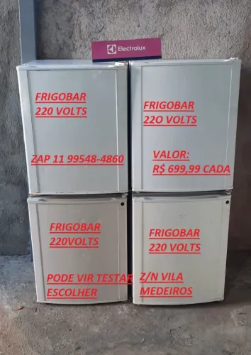 frigobar electrolux 80 litros pode vir testar escolher o valor cada um 
