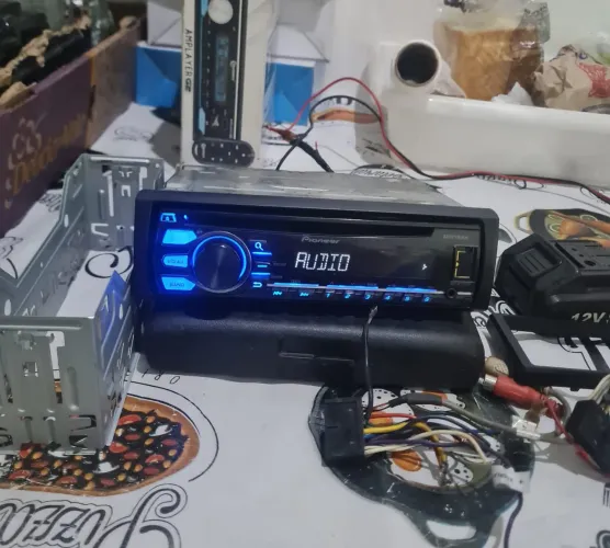 Toca cd pioneer Bluetooth saida sub mixtrax top FAÇO ENTREGAS