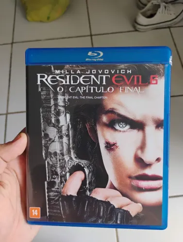 Blu-ray resident evil 6 o capítulo final
