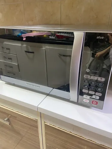 Microondas Brastemp doação 