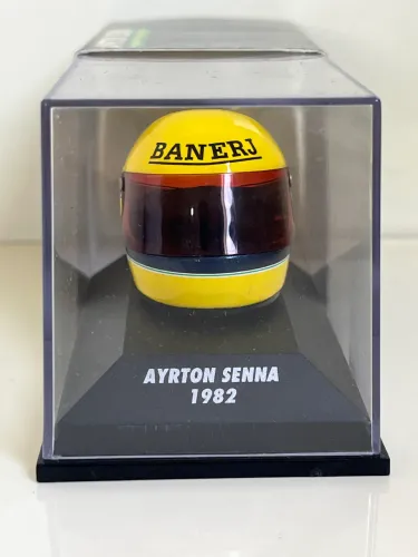 Ayrton Senna Capacete 1:8 Minichamps 1982