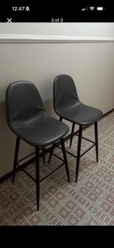 Par de banquetas industrial