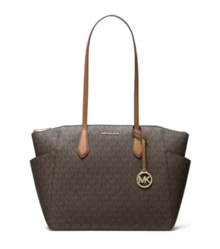 Bolsa Tote Marilyn Logo Média Michael Kors