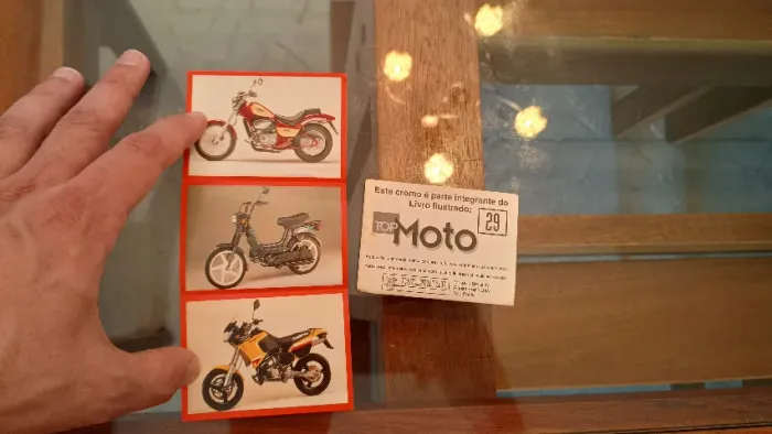 Figurinhas Top Moto 1997