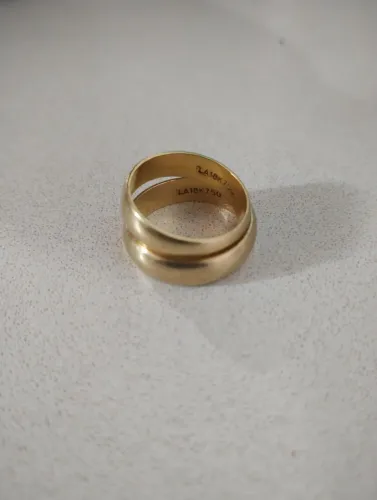 Par de Aliança ouro 18k