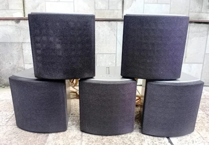 Kit 5 Caixas Som Sony Ss-ts300 3 Omhs Para Home Theater, Etc