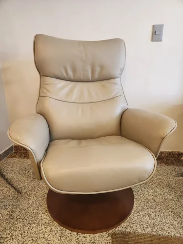 Poltrona Lavalle Taupe Reclinável