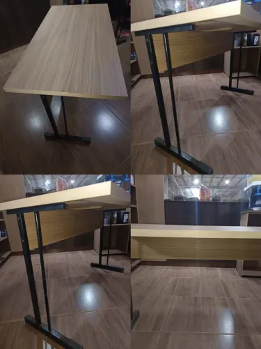 Mesa escritório e estudo 120x60 sem gaveta Somos fabricantes e Entregamos com frete