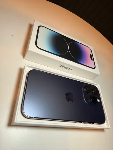 iPhone 14 pro 256gb com caixa e nota